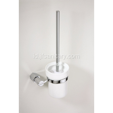 Toilet Brush Holder Keramik Frosted Glass